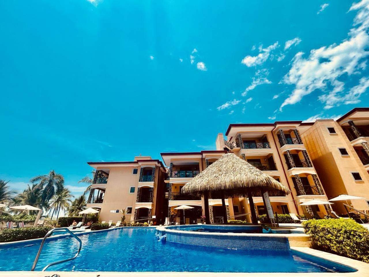 Apartamento De Lujo Las 3 Gotas Jaco, Frente Al Mar Con Vista A La Playa Экстерьер фото
