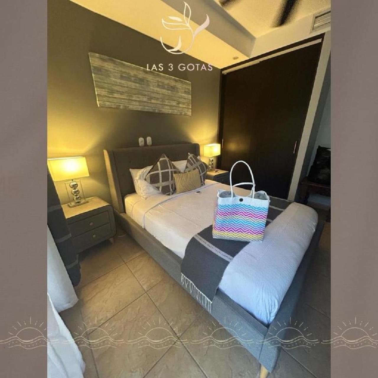 Apartamento De Lujo Las 3 Gotas Jaco, Frente Al Mar Con Vista A La Playa Экстерьер фото